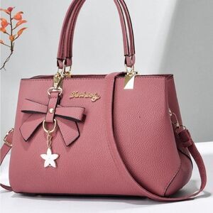 Danbaoly Convertible Small Satchel Barbiecore